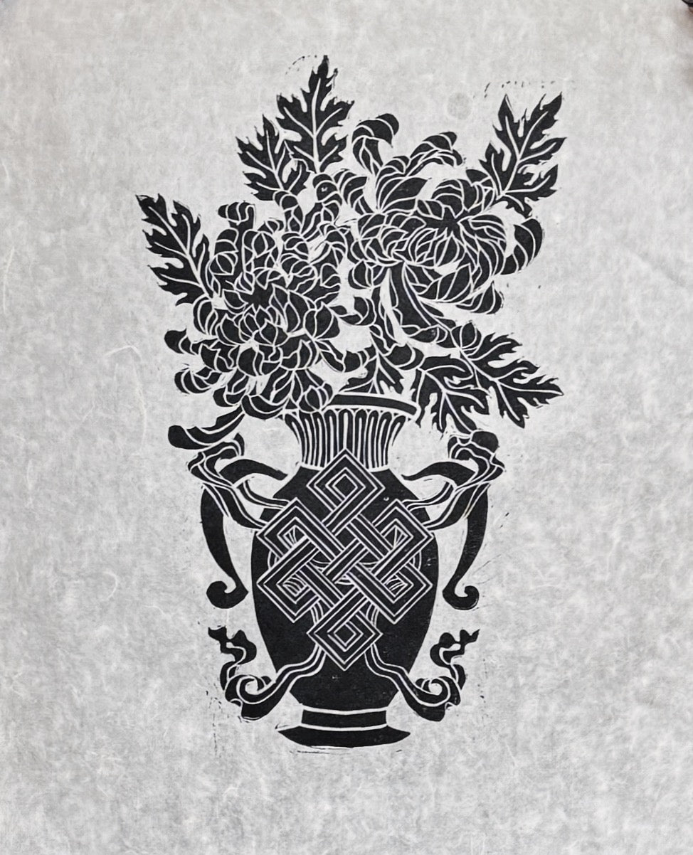 Eternal Bloom - on White