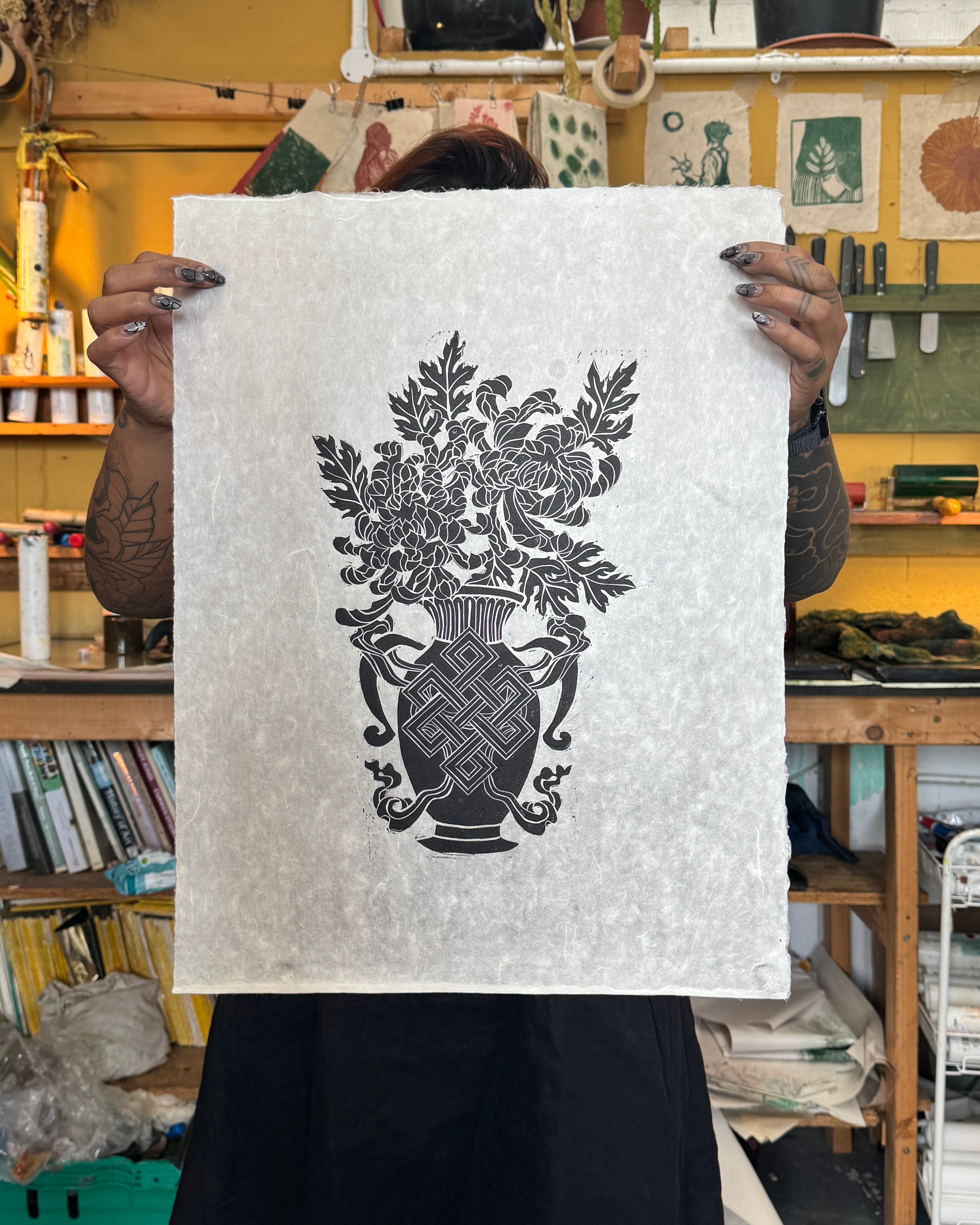 Eternal Bloom - on White